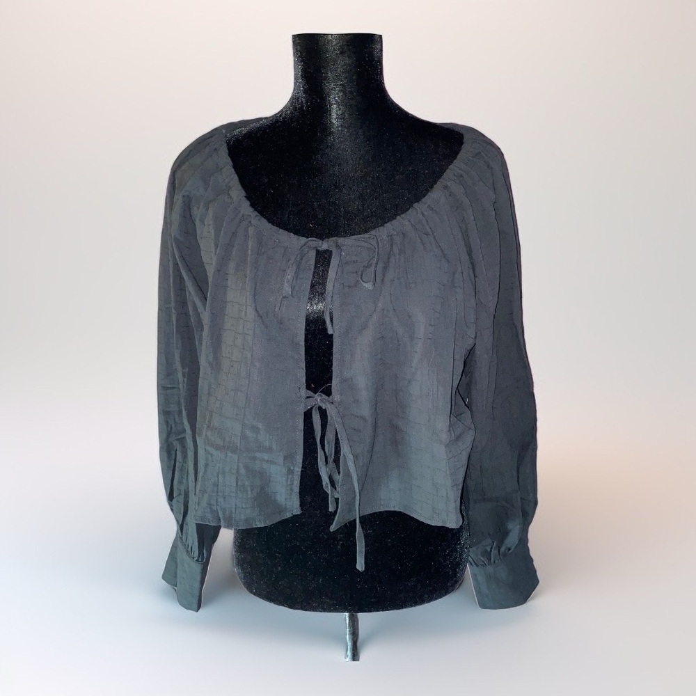 Draw-String Cutie Pie Crop Top